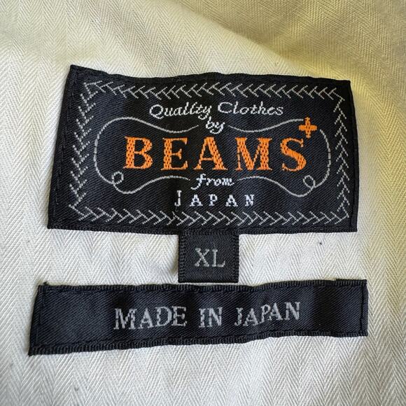 BEAMS PLUS 2 Pleats Tapered Twill Pants in Olive - Picture 8 of 8